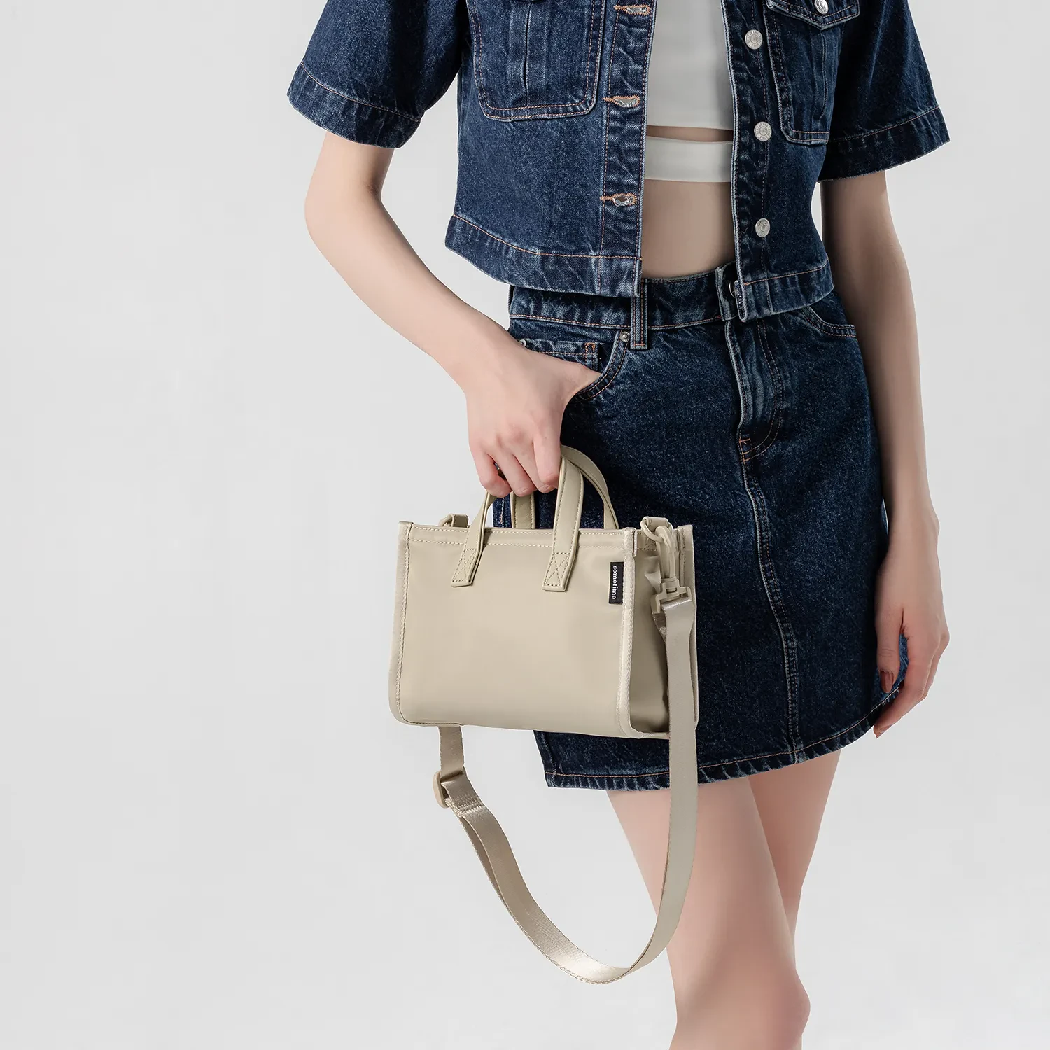 ESTELA 2 AIR S CROSSBODY BAG - OATMILK